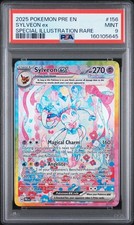 Sylveon EX 156/131 Special Illustration Rare Prismatic Evolutions Pokemon PSA 9 on eBay