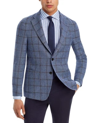 $1495 NWT Maurizio Baldassari Wool & Linen Soft Jacket Sport Coat IT 48 / US 38 - Image 1 of 4