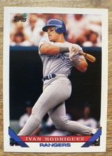 1993 Topps #360 Ivan Rodriguez HOF MINT