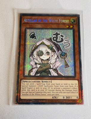 YuGiOh Astellar of the White Forest RA05-EN100 Starlight Rare