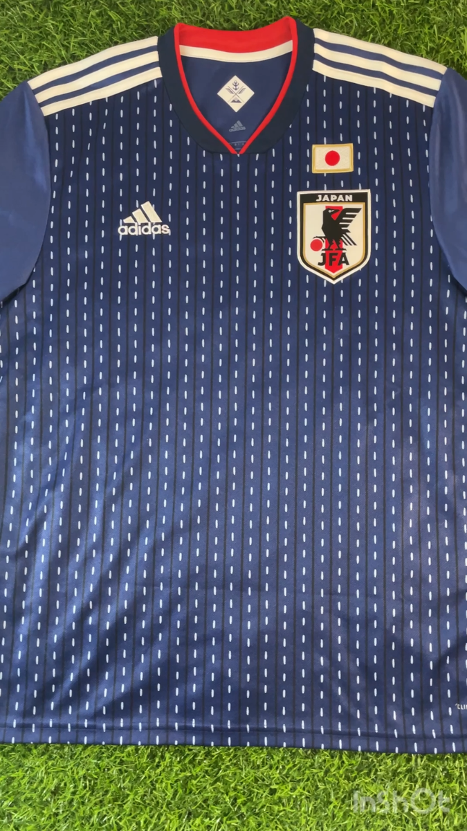 Japan 2018 Official Jersey Shirt Kit – JPN 2XL / US XL – World Cup