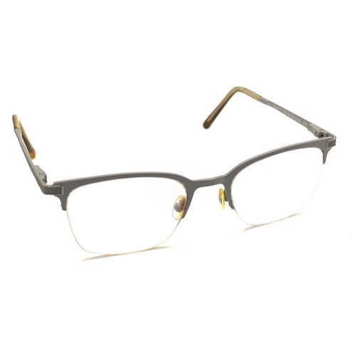 Penguin The Marty Gray Half Rim Metal Eyeglasses Frames 51-20 140 Designer