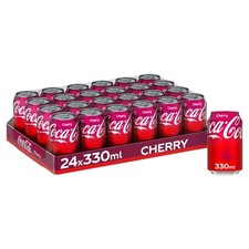 Coca Cola Classic Can Cherry 330 ml Pack of 24