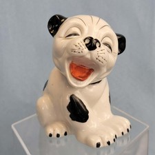 Bonzo Dog Toothbrush Holder Occupied Japan Ceramic