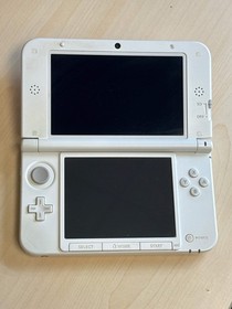 Nintendo 3DS LL SPR-001 Pink-White Handheld Video Game Console