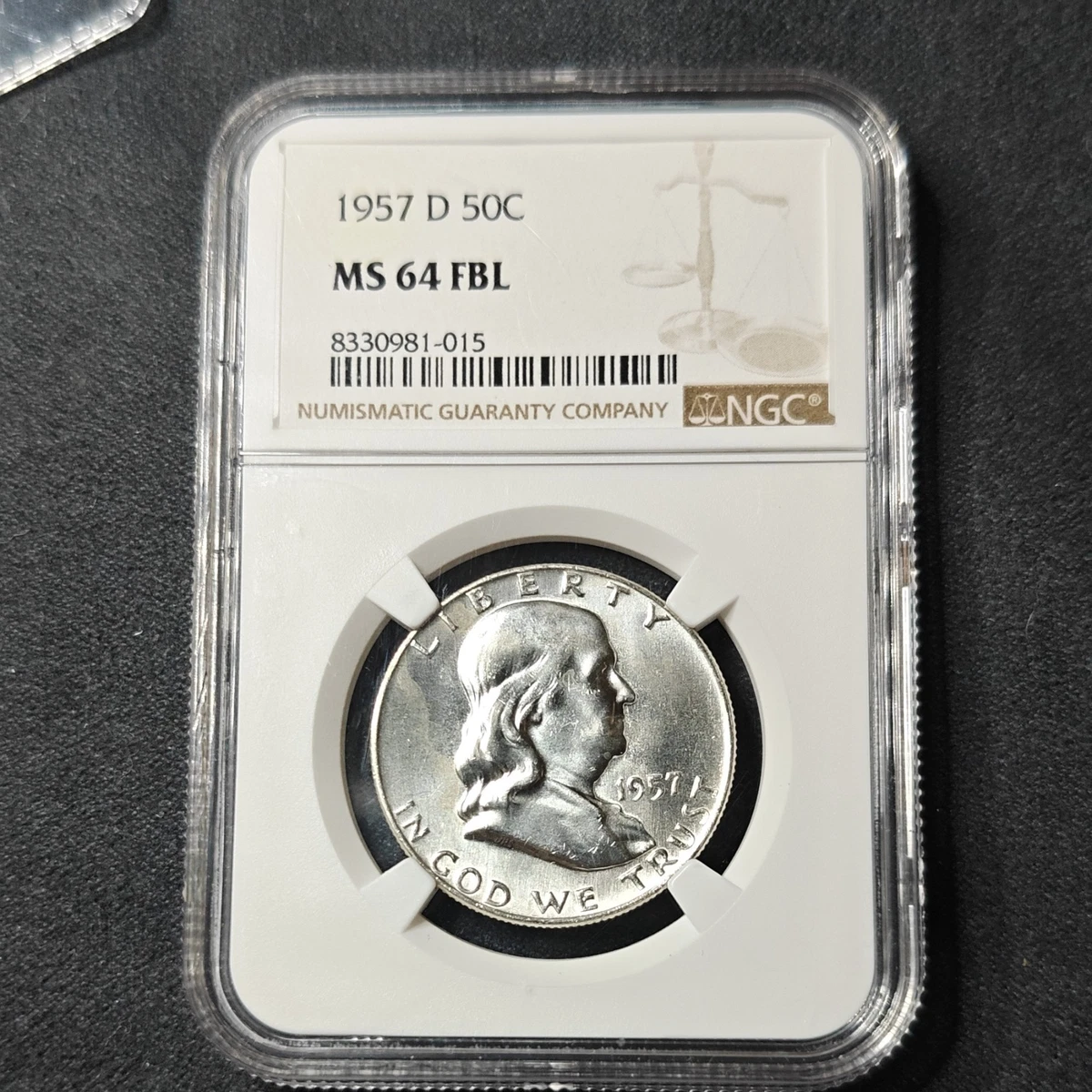 NGC Certified Franklin Half Dollars 1948-1963 for sale | eBay