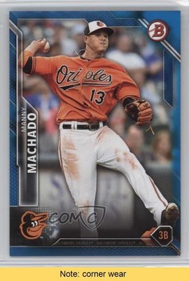 2016 Bowman Blue 7/150 Manny Machado #11 READ 1s7