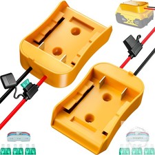 2-Pack for Dewalt 20V Battery Adapter for Power Wheels Battery Upgrade Conversio