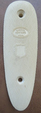 Vintage Herters White Shotgun Butt Plate Vintage Herters White Shotgun Butt Plate