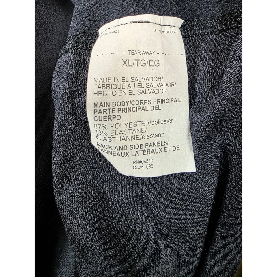 Camisa Under Armour Para Hombres XL Negra ColdGear Ajustada Cuello Simulado Manga Larga Capa Base Foto 3 de 4