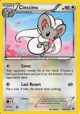 Cinccino 88/124 Fates Collide Pokemon NM