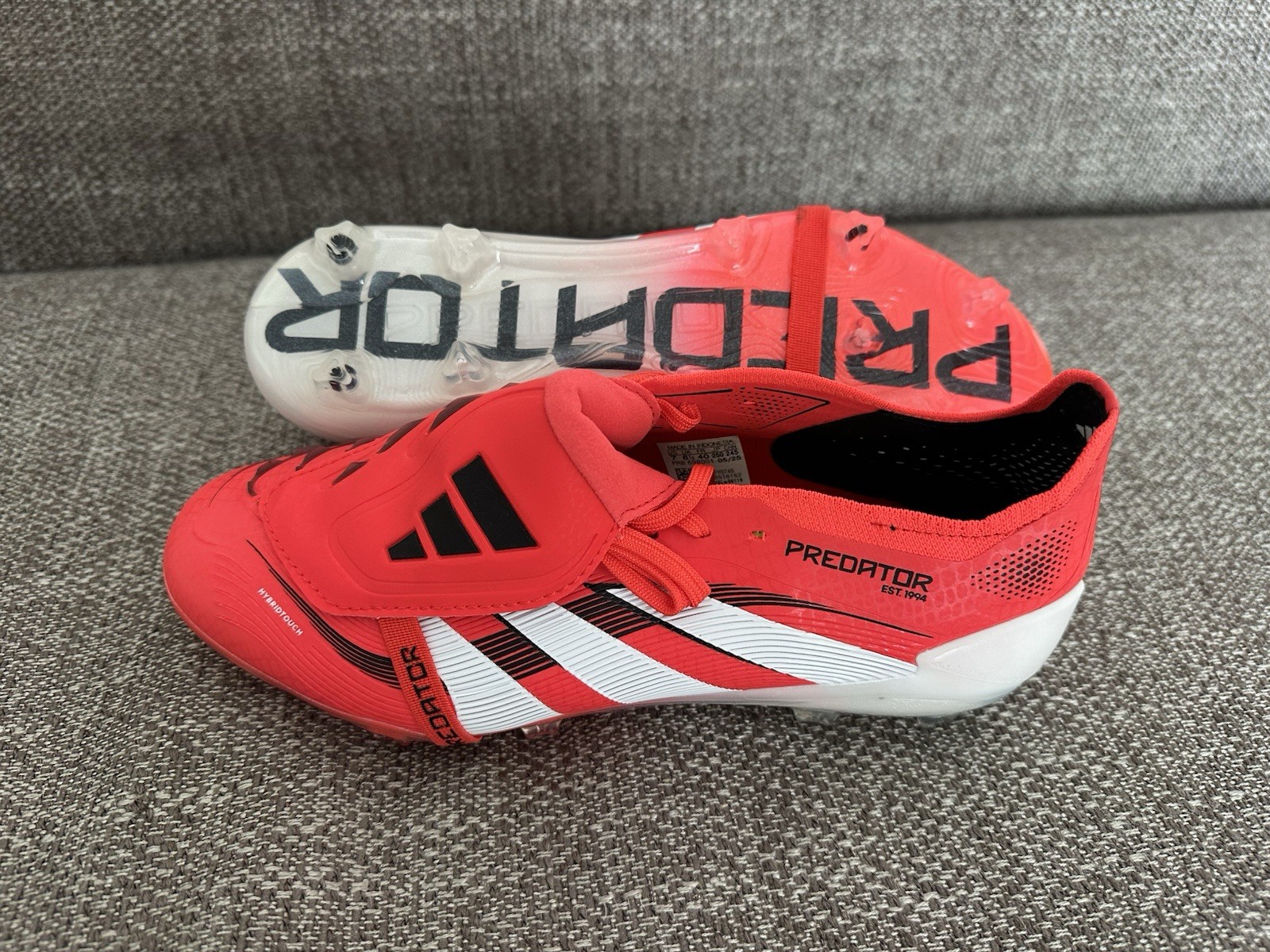 Scarpe da calcio Adidas Predator Elite FG Pure Victory 41 1/3