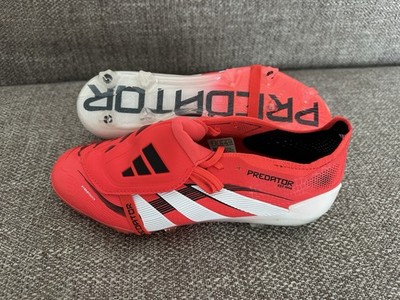 ADIDAS PREDATOR ELITE FG PURE VICTORY FOOTBALL BOOTS - NEW - NR 42 - Red