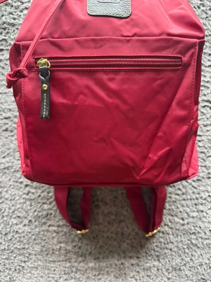 Bric's Mujer X-Bag X-Travel 2.0 City Impermeable Mochila Ligera Rojo Brillante Foto 4 de 4