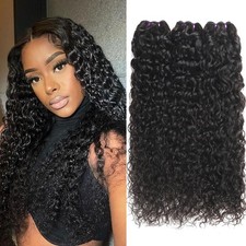 Beauty Queen 20 20 20 Inch Bundles Human Hair Water Wave 3 Bundles 16A 100 
