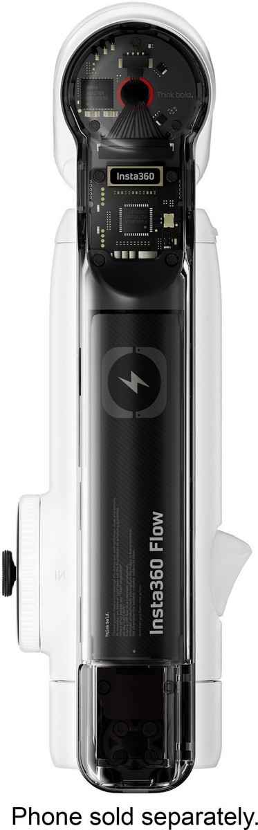 Insta360 Flow（white） CINSABBA USED美品 Insta360 Flow Gimbal Stabilizer for Smartphone AI- White
