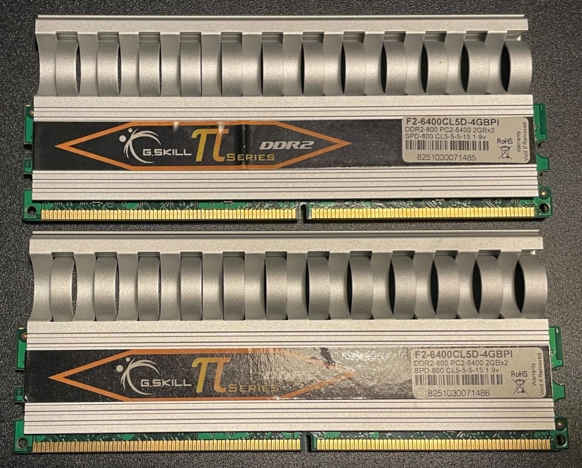 G. SKILL PC2-6400 DDR2-800 Computer SDRAM for sale | eBay