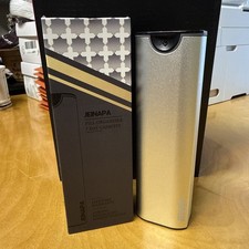 Jeinapa Pill Organizer - 7 Day Capacity - Aluminum - Silver Color