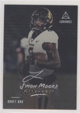 2018 Panini Luminance Draft Day Signatures Silver J'Mon Moore #RI-JM Auto 3tb