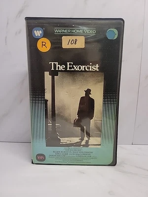 The Exorcist VHS Green Clam Shell Warner Home Video Horror CULT RARE - Image 1 of 4