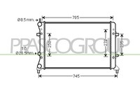 Prasco KüHler WasserküHler MotorküHler FüR VW Jetta IV 2.5 2.0 Beetle