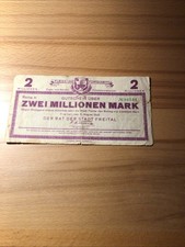 Notgeld,  Freital, Zwei Millionen Mark  Reihe  H  1923     s. Fotos