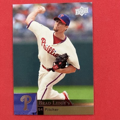 Brad Lidge 2009 Upper Deck Card #298 MLB Philadelphia Phillies