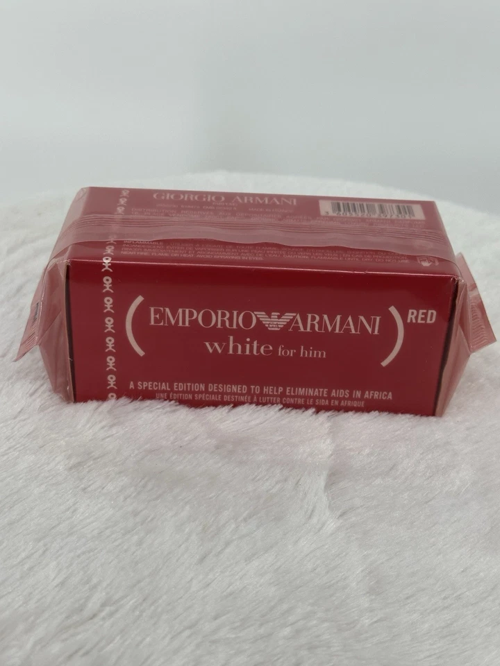 Giorgio Armani Emporio Armani Blanco para Él ROJO EDT 1.7 oz 50 ml Sellado Foto 3 de 4