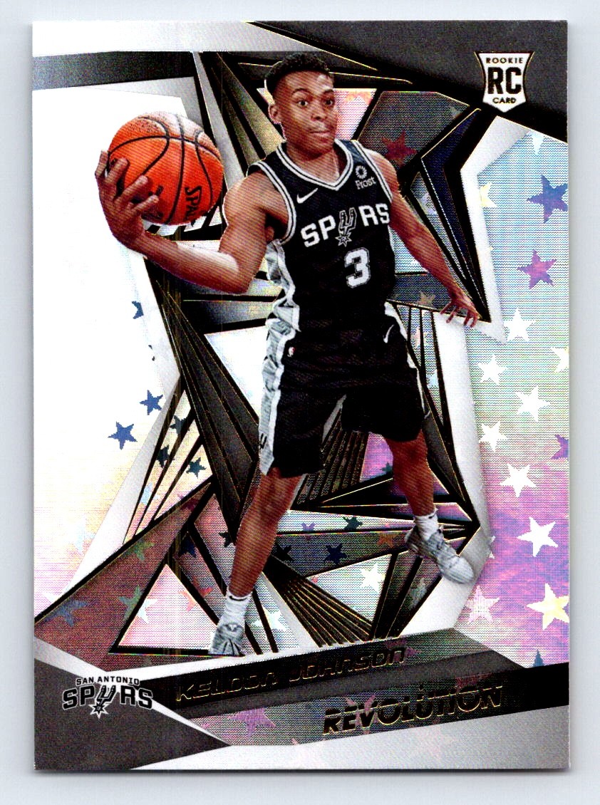 2019 20 Panini Revolution KELDON JOHNSON RC Astro Parallel #127