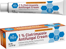 1% Clotrimazole Antifungal Cream 1Oz- Fungus Skin Care Treatment with - Jock Itc