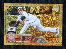 2023 Gilded Collection Gold Mini-Diamond Refractor 1/50 Ryan Mountcastle 11o2