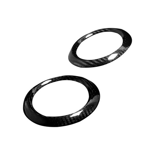 Real Carbon Fiber Dashboard Side Vent Cover for Benz CLA200/250 CLA45 2019-2021 - Picture 4 of 6