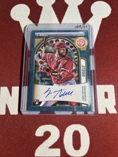 2021 Topps Gypsy Queen Jo Adell Blue Rookie RC On-Card Auto /99 Angels