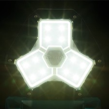 Luz LED De Trabajo 10X Para Baterías Makita 18V - Linterna Potente, 5500-6000K, Eficiencia A+++