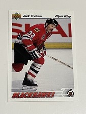1991-92 Upper Deck Hockey #271 - Dirk Graham - Chicago Blackhawks