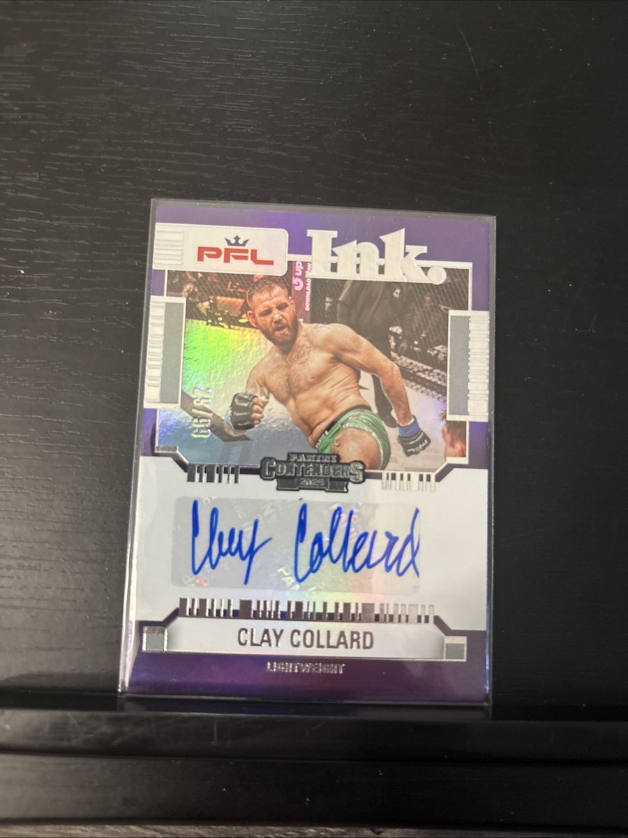 Clay Collard 2025 Panini Contenders PFL Ink #PF-CCL Auto 45/99