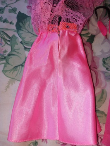 Barbie Francie Mod DARK VINTAGE TWO For The Ball #1232 Shoes Coat Dress Gloves - Picture 5 of 9