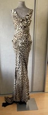 ROBERTO CAVALLI MAXI DRESS SILK