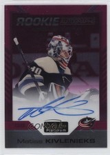 2020 O-Pee-Chee Platinum Rookie Matte Pink /99 Matiss Kivlenieks #R-KI Auto 0np4