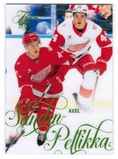 25/26 2025 FLAIR AXEL SANDN-PELLIKKA #173 ROOKIE FORECHECK IMAGE B VARIANT /349