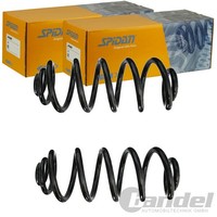 2X Spidan Fahrwerksfedern Satz Hinten Passend FÜR Bmw X5 Links+Rechts | 87145