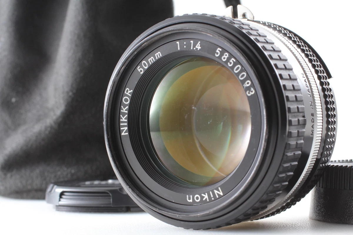 Preços baixos em Nikon AI-S 50mm f/1.4 lentes de câmera | eBay
