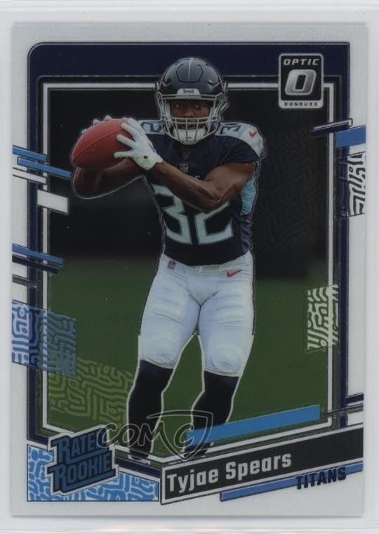 2023 Panini Donruss Optic Rated Rookie Tyjae Spears #297 Rookie RC 12g7