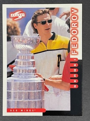 1997 Score Pinnacle SERGEI FEDOROV # 91 - HOF !!! - MT