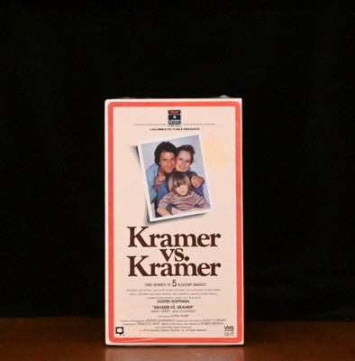 Kramer vs. Kramer Factory Sealed VHS Tape