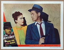 RIDE THE PINK HORSE '47 ROBERT MONTGOMERY WITH ANDREA KING FILM NOIR LC
