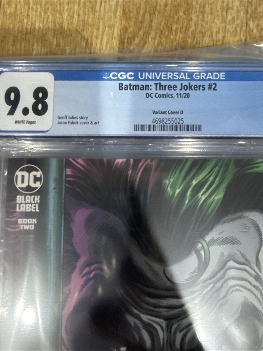 Batman Three Jokers #2 CGC 9.8 (2020) - Joker - Fabok Variant