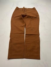 Old Navy Classic Style Trousers Tan 2010s Straight Leg - Womens 12