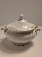 Homer Laughlin Virginia rose MADE IN USA VINTAGE SUGAR DISH