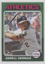 2024 Topps Heritage High Number Green Border Darell Hernaiz #670 05ns